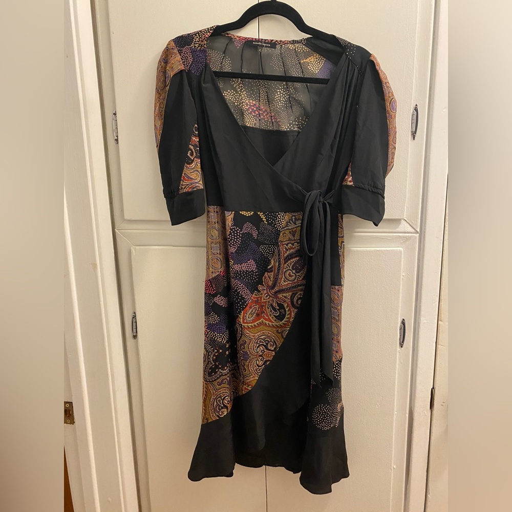 Nanette Lepore Silk Wrap Dress